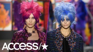 'Bella Hadid & Kaia Gerber Slay The New York Fashion Week Runway In Wild Wigs | Access'