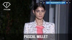 'Paris Fashion Week Spring/Summer 2018 - Pascal Millet Hairstyle | FashionTV'