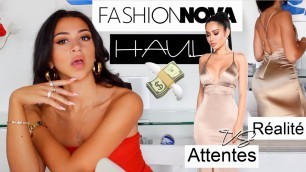 'Des fringues pour aller en boîte yaaaah | FASHIONNOVA TRY-ON HAUL'