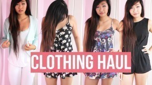 'Clothing Haul (Try On): Forever 21, River Island & more | Emily'