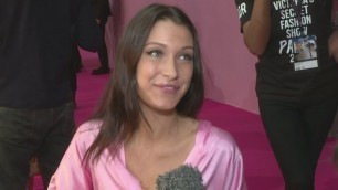 'Victoria\'s Secret backstage: Bella Hadid calls sister Gigi her \'comfort blanket\''