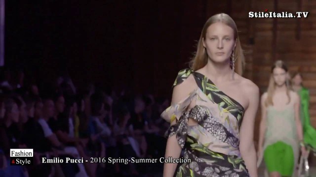 'Italian Fashion   Emilio Pucci   Spring Summer 2016   Italian Elegance   Italian Woman'