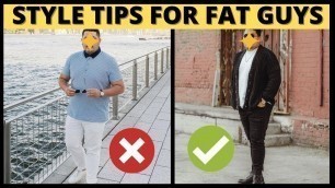 'STYLE tips for FAT guys | Style tips for big and chubby boys | Nepali Mens Fashion'