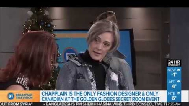 'Local fashion designer heads to Hollywood for the Golden Globes'