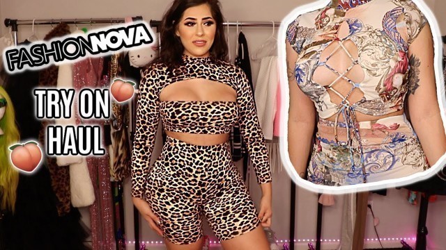 'MY FIRST FASHION NOVA TRY-ON HAUL SINCE SURGERY 