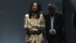 'Alessandro Michele for Gucci | International Designer of the Year | British Fashion Awards 2015'