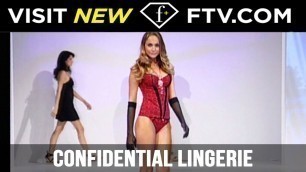 'Confidential Lingerie Show S/S 2008 | FashionTV'