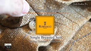 '\"Italian Gentleman\" - \"Rubinacci\" - \"Single Breasted Suit\"  \"Italian Tailoring\" \"Italian Fashion\"'