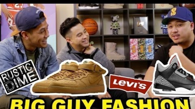 'HYPETALK: FASHION ADVICE FOR THE BIG GUYS!'