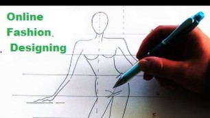 'Online Fashion Designing-How to Learn Fashion Designing Sketches'