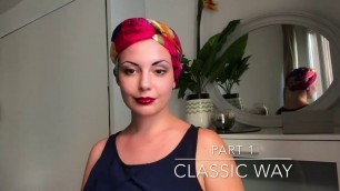 'Chemo and Hair Loss Scarf Tying Guide - part 1 of 3'