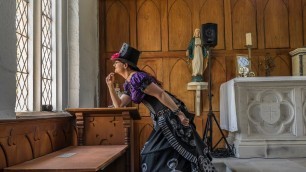 'Victorian  Steampunk Gothic Fashion Parade.'