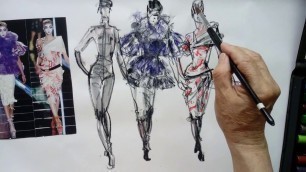 'Fashion Illustration – 패션일러스트. Speed, Fashion Design Sketches, Fashion Drawing'