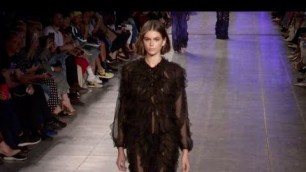 'Kaia Gerber, Bella Hadid and more on the runway for the Alberta Ferretti Fashion Show in Milan'