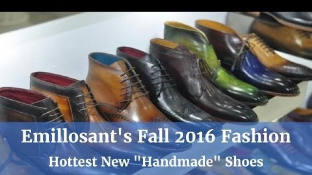 'Emillosanto\'s Fall 2016 Fashion Hottest New Handmade Shoe'