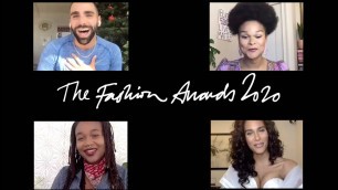 'Backstage Conversations at The Fashion Awards 2020 with Phillip Picardi'