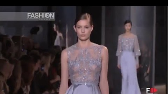 'ELIE SAAB Spring 2013 Haute Couture Paris - Fashion Channel'