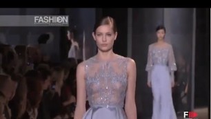 'ELIE SAAB Spring 2013 Haute Couture Paris - Fashion Channel'