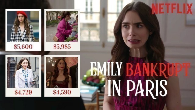 'The Total Cost of Emily\'s Outfits In Emily In Paris - Financial Review | Netflix'