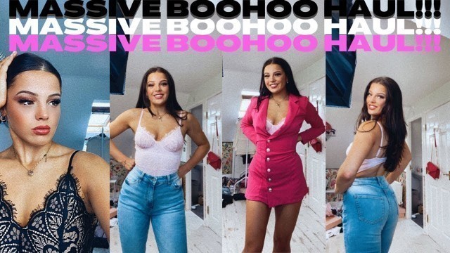 'MASSIVE!!! NEW IN!!! BOOHOO CLOTHING TRY ON HAUL EMILY MONKS 