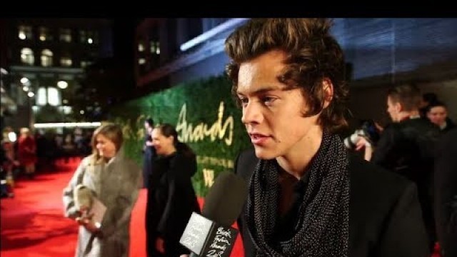 'Harry Styles | British Fashion Awards 2013 | Red Carpet Interview'