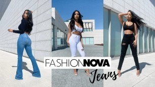 'FASHION NOVA Jeans Try-on Haul | Aneeqa Farid'