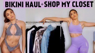 'FASHION NOVA SWIMSUIT TRY ON HAUL  + SHOP MY CLOSET'