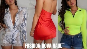 'Fashion Nova Try On Haul....