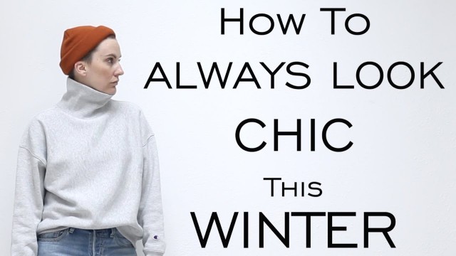 'How to ALWAYS look CHIC this WINTER : Women\'s Clothes : Minimalist Wardrobe : Emily Wheatley'