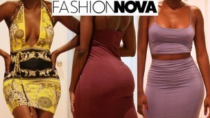 'FASHION NOVA TRY ON HAUL! - Goodbye Summer!'