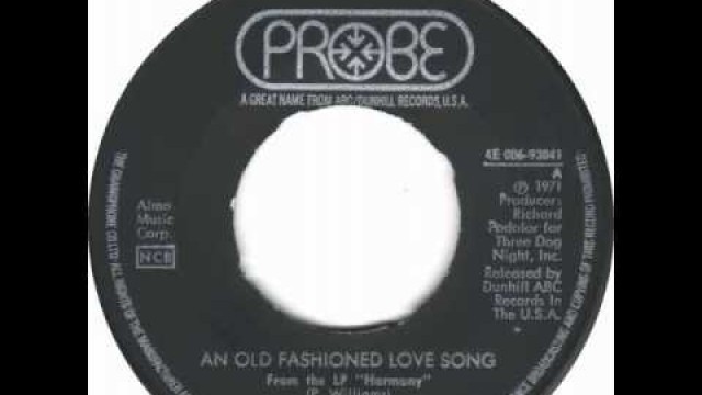 'Old fashion love song - Three Dog Night - Fausto Ramos'