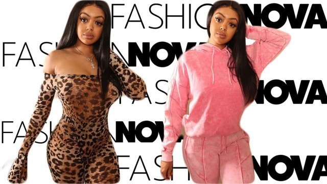 'Fashion Nova try-on Haul SEXYxCOMFORTABLE'