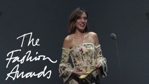 'Erdem | Establishment Designer | British Fashion Awards 2015'