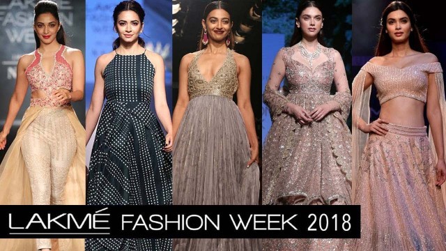 'Lakme Fashion Week 2018 Day 5 | Kiara Advani, Radhika Apte, Diana Penty, Aditi Rao Hydari'