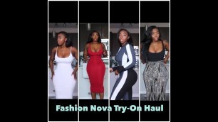 'Fashion Nova Try On Haul 2019 Cute AF'