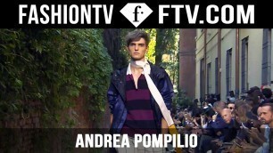 'Andrea Pompilio Show Spring/Summer 2016 | Milan Collections: Men | FashionTV'