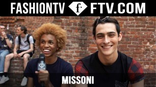 'Missoni Backstage Spring/Summer 2016 | Milan Collections: Men | FashionTV'