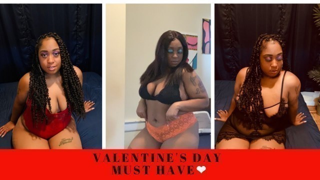 'FASHIONNOVA & AMAZON TRY-ON HAUL (VALENTINE\'S DAY LINGERIE) 2020'