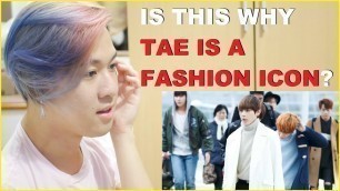 'Best BTS Taehyung Street Style 2018 Reaction | SERVING US LOOKS!! | BTS Reaction'