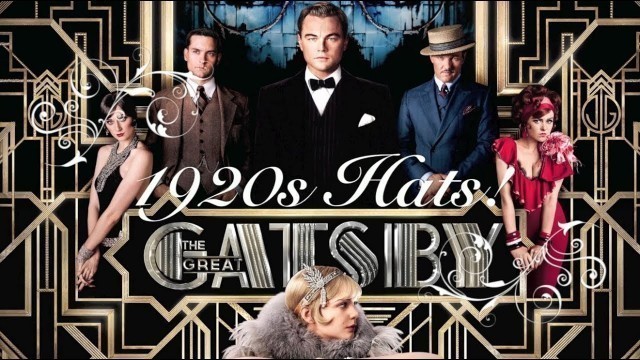 'Great Gatsby Fashion - 1920s Hats'