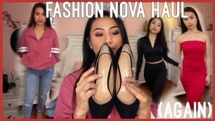 '✨2019 FASHION NOVA TRY-ON HAUL✨'