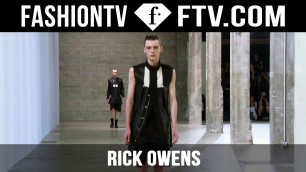 'Rick Owens Spring/Summer 2016 Show | Paris Men’s Fashion Week | FashionTV'