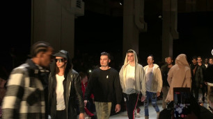 'Modeles LCP walking for  Hip&Bone finale at Toronto Mens Fashion Week FW2018'