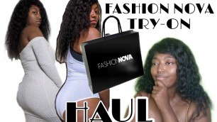 'FASHION NOVA TRY ON HAUL 2020 | First Time Wearing Fashion Nova KEYLLUA'