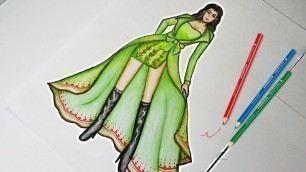 'Fashion illustration art | Fashion illustration sketches'