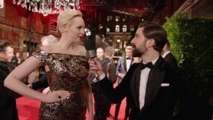 'Gwendoline Christie Red Carpet Interview - British Fashion Awards 2015'