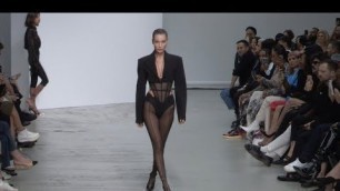 'Bella Hadid and more on the runway for the Mugler SS20 Fashion Show'