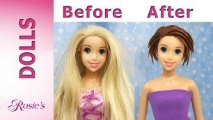 'Rapunzel\'s Makeover Part 1 - New Haircut'