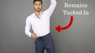 'The Secret to Keeping Your Shirt Tucked in ALL Day'