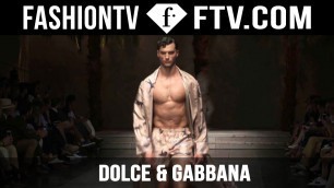 'Dolce & Gabbana Show Spring/Summer 2016 | Milan Collections: Men | FashionTV'